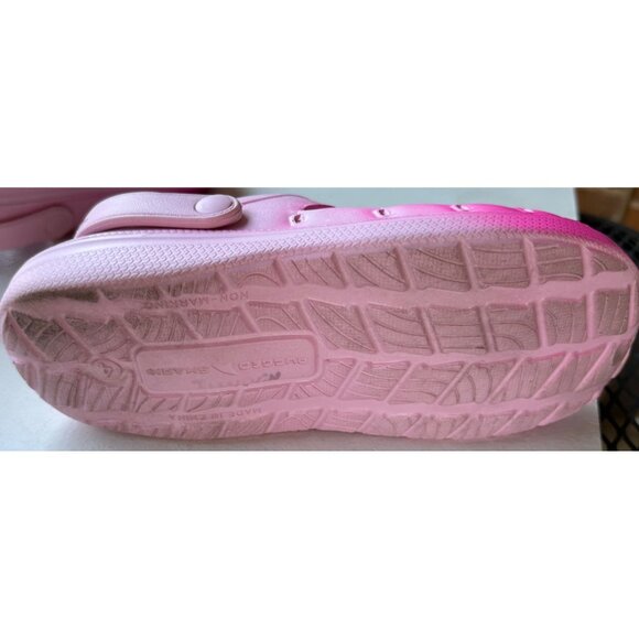 Rugged Shark Brand Pink Tie Dye Pattern Clog Shoes Adult Unisex Size 4/6 (READ) - Picture 7 of 16